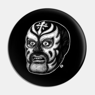 Lucha Mask! Pin