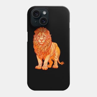 Lion stare Phone Case