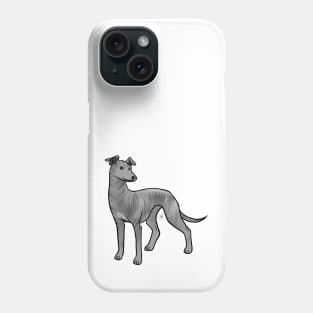 Dog - Whippet - Blue Brindle Phone Case