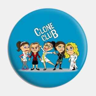 Emotional Clone Club Pin