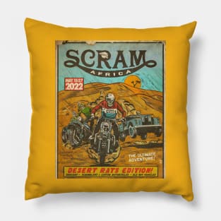 Scram Africa Pillow