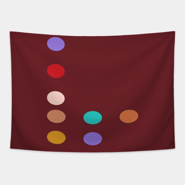 Dots Tapestry by RedCat