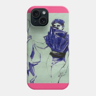 Jamil Moreno Fashion Illustration Phone Case