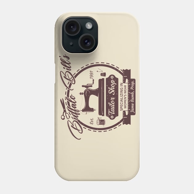 Buffalo Bill's Tailor Shop - Silence of the Lambs Phone Case by MonkeyKing