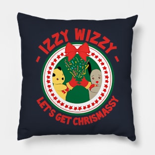 Sooty Christmas Let's Get Chrismassy Pillow