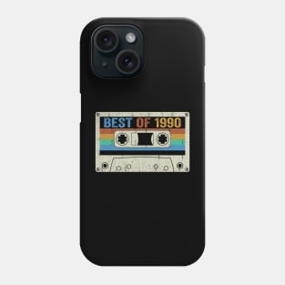 Best Of 1990 34th Birthday Gifts Cassette Tape Vintage Phone Case