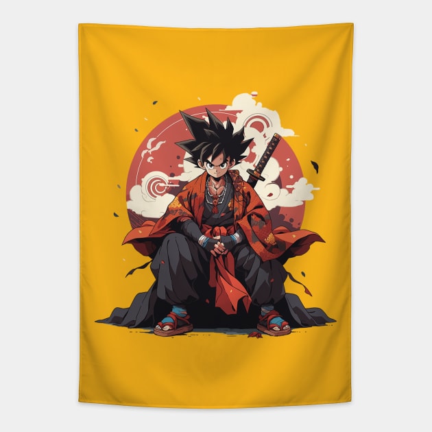 goku Tapestry by lets find pirate