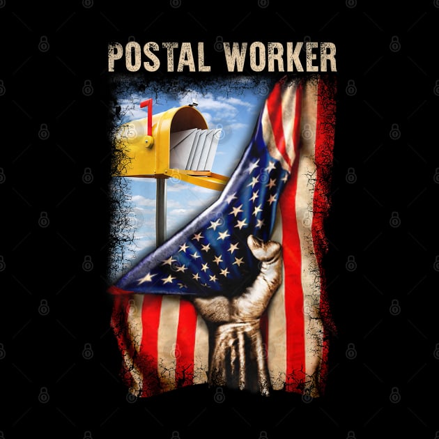 Postal Worker Flag by janayeanderson48214