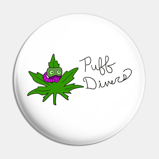 Puff Divers Pin by Tallmike