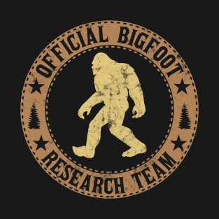 Official Bigfoot Research Team Bigfoot Believer T-Shirt