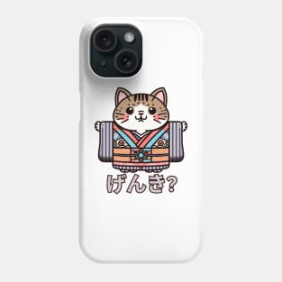 Genki Cute cat Phone Case