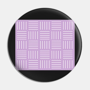 Abstract geometric pattern - strips - purple and white. Pin