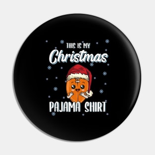 Football Christmas Gift Christmas Pajama Kawaii Pin