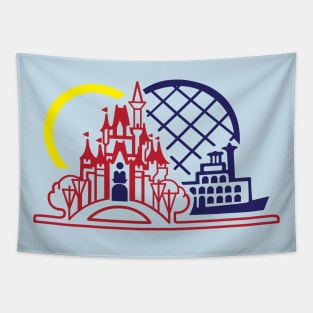 Vacation Kingdom Tapestry