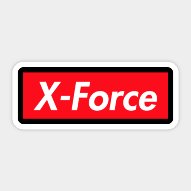 X Force X Force Sticker Teepublic