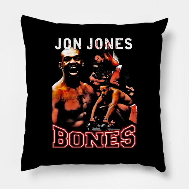 Jon Jones Unleashed Pillow by shieldjohan