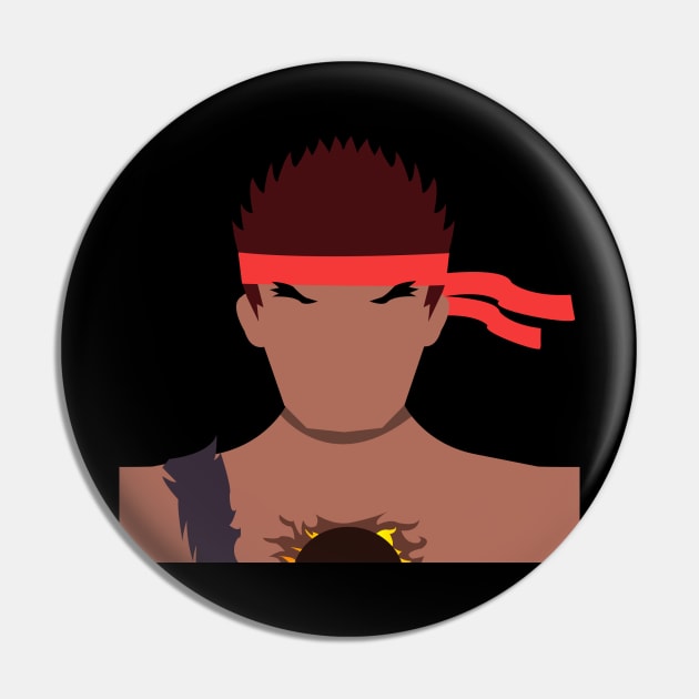 Evil Ryu SF4 Vector Pin by MagicFlounder