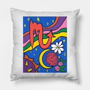 Scorpio Graphic Pillow