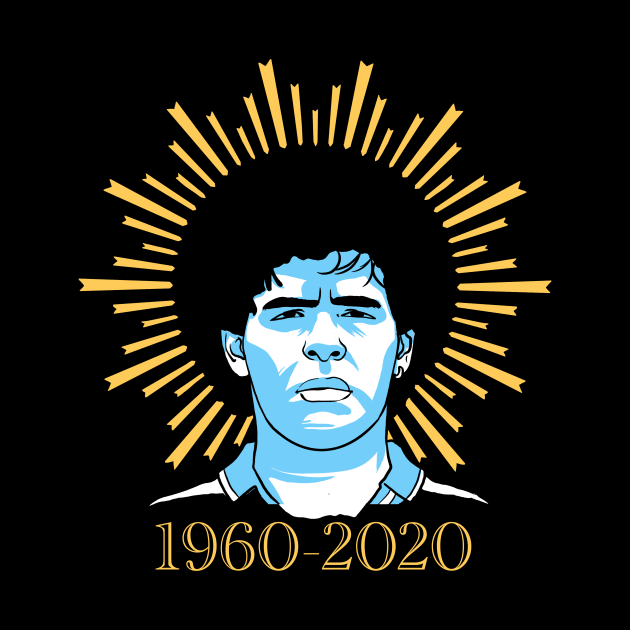 RIP Maradona by hiphopshark