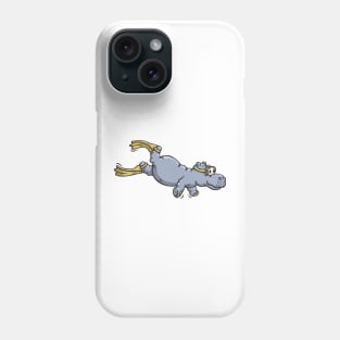 Scuba Hippo Phone Case