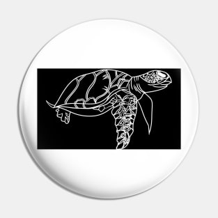 Sea turtle Pin