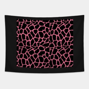 Modern Animal Skin Pattern Giraffe Tapestry