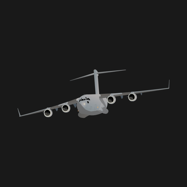 C-17 US Air Force Airplane by NorseTech