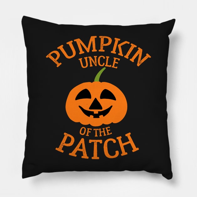 Pumpkin Uncle Of The Patch Pillow by shopcherroukia