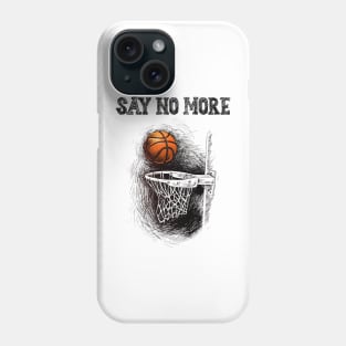 Say no more! Hoop wear! FRONT&BACK PRINT !!! Phone Case