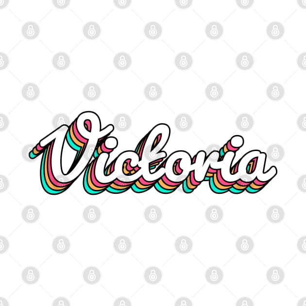 Victoria Retro Script by modeoftravel