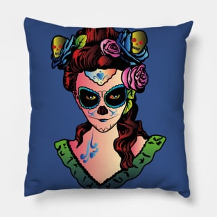 Santa Muerte Pillow