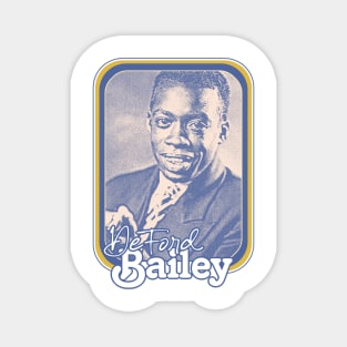 DeFord Bailey / Retro Style Country Artist Fan Design Magnet