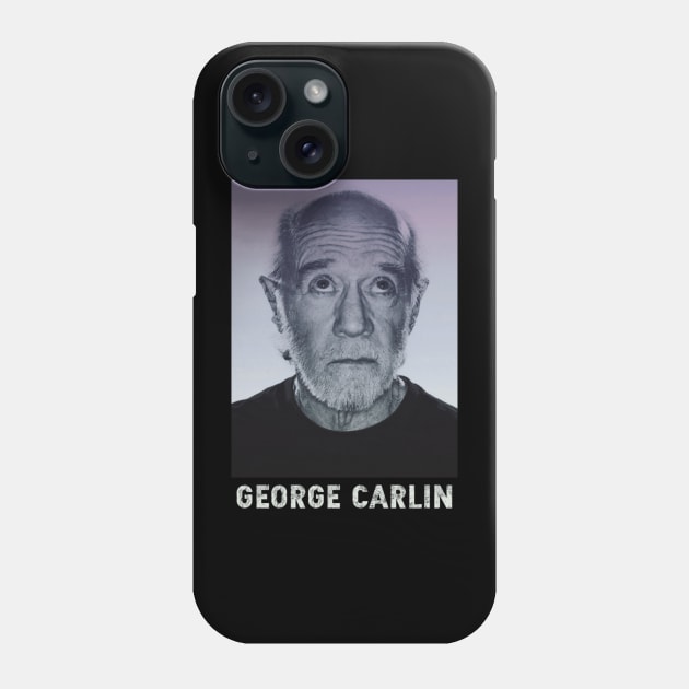 George Carlin Retro Phone Case by VarioModifikasi Gank