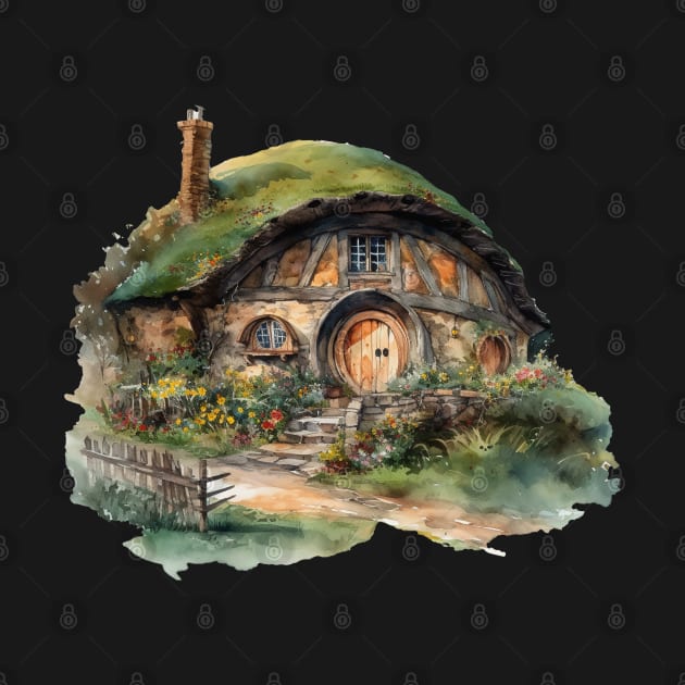 Hobbit House by TooplesArt