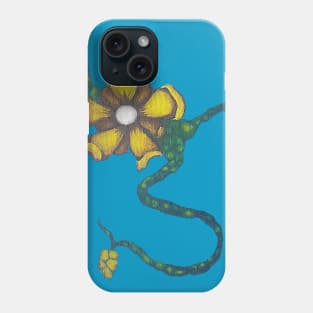 Unique Yellow Flower Phone Case