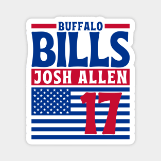 Buffalo Bills Josh Allen 17 American Football Team Magnet