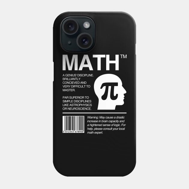 Math Package - Math Teacher Phone Case by isstgeschichte