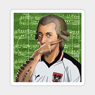 Football Art - Mozart - MozART Magnet