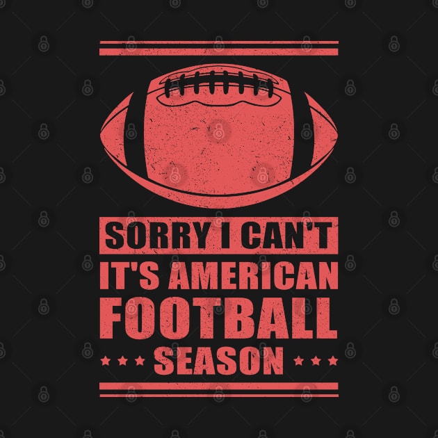 It's American Football Season | Footballer Gift by Streetwear KKS