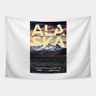 Alaska travel Poster Tapestry