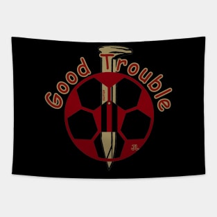 Good Trouble - ATLUTD Tapestry