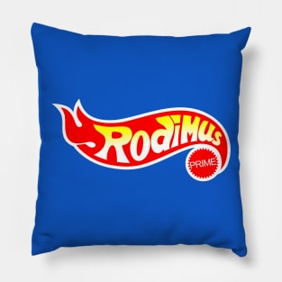 Cool Robot Mecha Toy Logo Parody Pillow