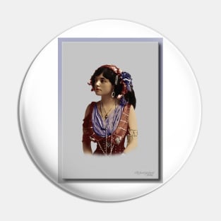 Gypsy Girl Pin