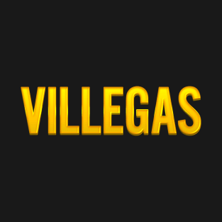 Villegas Family Name T-Shirt