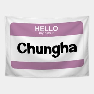 My Bias is Chungha Tapestry