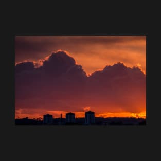 Devonport Towers Sunset, Plymouth T-Shirt