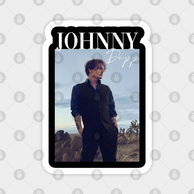 Johnny Depp Magnet by Words of Ivy