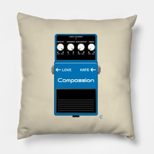 Compassion Electric Guitar Pedal Pillow