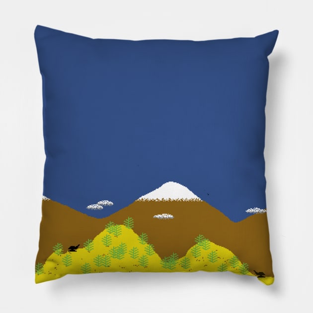 Artillery Duel C64 Pillow by bascheer