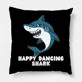 Happy Dancing Shark Pillow